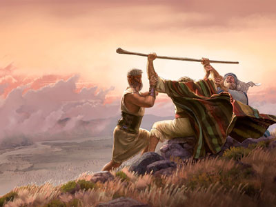亞瑪力 Amalek (外族), 掃羅封王及首兩場戰役