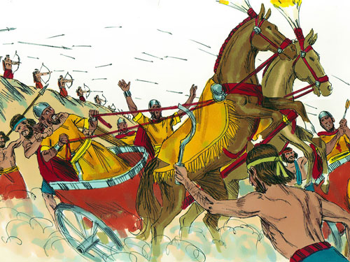 希蘭 Helam (城市), 大衛國土的擴展