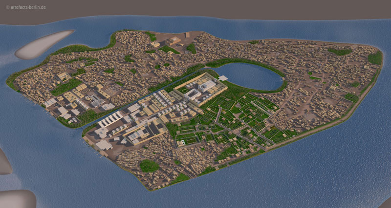 蘭塞 Ramses (城市), 摩西早年旅程