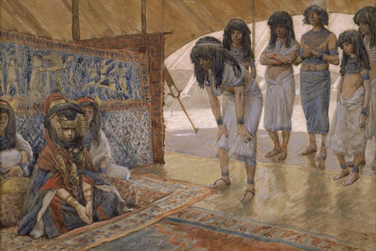 撒拉被帶進埃及宮, 亞伯拉罕生平旅程