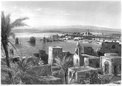 推羅 Tyre (城市), 保羅第3次旅程